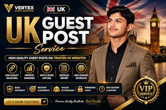 publish guest posts on premium UK news and niche websites
