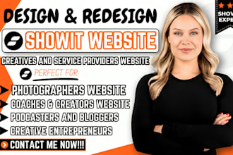 design showit website for photographers creators coaches podcasters and bloggers