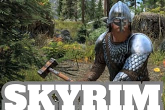 mod skyrim character assets armor npcs weapons quest mods follower and gear