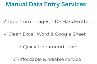 do fast and accurate data entry, typing and excel work