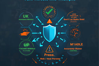 build a project risk management plan and risk register