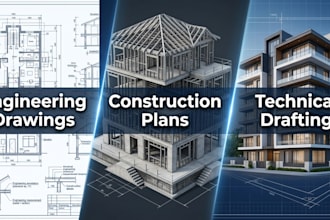 create building engineering drawings and construction ready plans