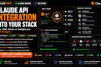 claude api integration into your app crm notion or gohighlevel with ai agent