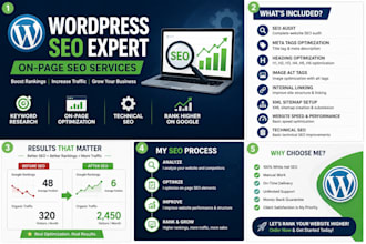 wordpress SEO and website ranking optimization