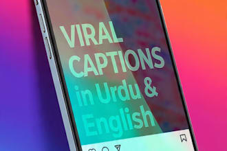 write viral urdu and english instagram captions