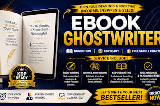 do ebook ghostwriter ebook rewrite ebook writer non fiction ghost book writer