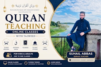 teach quran with tajweed, noorani qaida and hifz online