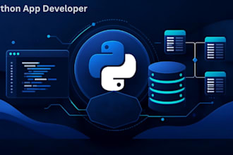 build a custom python web application