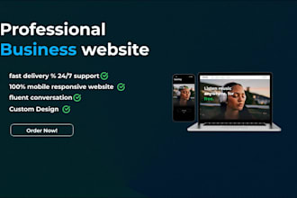 build a custom professional website