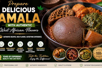 prepare delicious amala with authentic african flavors