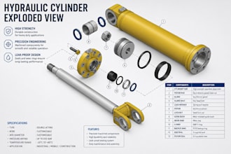 design 3d mechanical parts for manufacturing