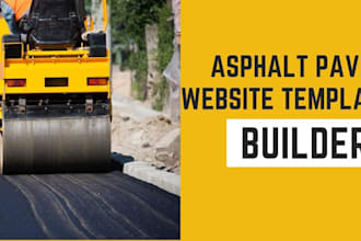 do asphalt contractor website, foundation repair website, asphalt paving website