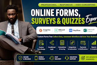 create cognito form helloform heyflow microsoft form online survey quiz expert