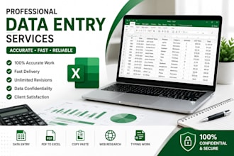 clean, format, and organize excel data