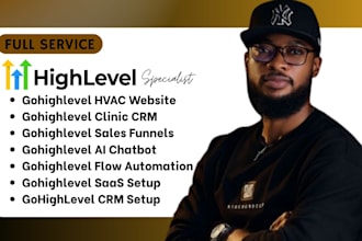 gohighlevel hvac ghl botox ghl clinic ghl agency funnels website automation saas