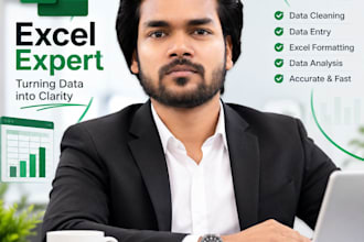 clean, format, merge, split excel data