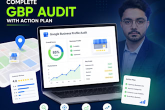 do a complete google business profile audit with action plan