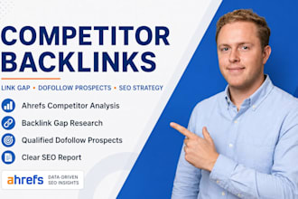 do ahrefs competitor backlinks, link gap, dofollow nofollow, SEO strategy