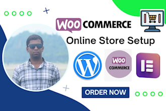 build a professional woocommerce online store with payment gateway