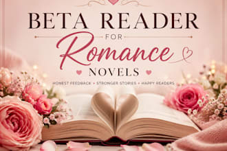 beta read your romance novel