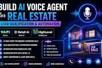 build ai voice agent for real estate lead qualification vapi retell gohighlevel
