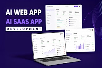 build ai website and ai web app, ai saas app as a ai software developer