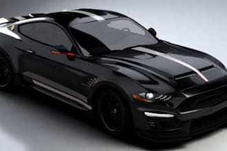 mod 3d sport car for beamng drive and assetto corsa, car interior, physics setup