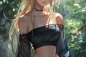 draw anime character or portrait, fanart, oc, pfp