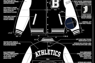 create a professional techpack for your clothing line