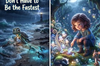 christian children story book illustration, children story book illustration