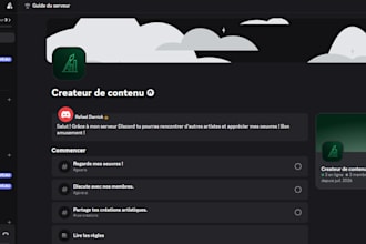 create a discord server for you and your community