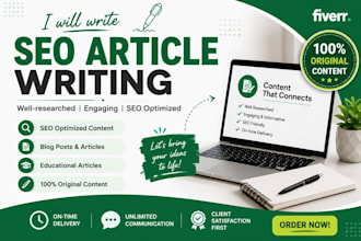 write engaging blog posts and articles