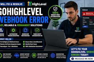 fix gohighlevel webhook error and zapier integration bugs