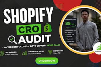 do shopify cro audit and shopify conversion rate optimization to increase sales