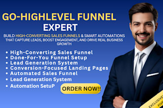 build high converting sales funnels landing pages