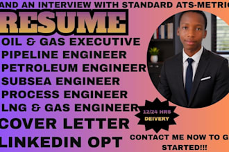 write a resume for offshore, oilfield, and petroleum careers