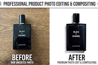 edit and retouch amazon, shopify and ecommerce product photos