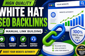 build high quality white hat SEO backlinks for google ranking