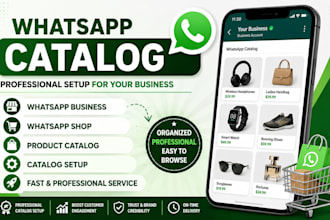 set up your whatsapp business catalog and whatsapp shop