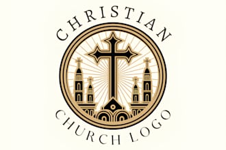 do a premium church, ministry or religious christian logo design
