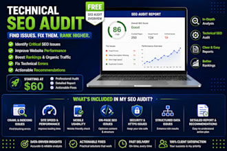 do on page and technical SEO, website audit, google search console indexing