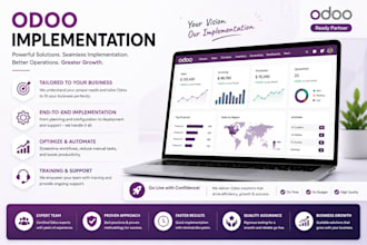 do odoo erp implementation, customization, and integration