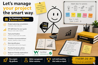 help you organize your digital project with kpis
