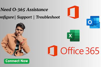 setup, manage and troubleshoot microsoft office 365 tools