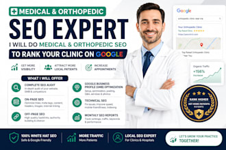 do medical and orthopedic SEO to rank your clinic on google