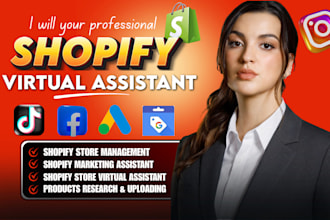 be shopify virtual assistant, shopify inventory management and shopify manager
