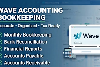 do bookkeeping and accounting in wave accounting