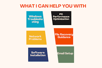 provide professional IT technical support