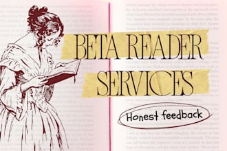 your beta reader and provide an analysis of your manuscript