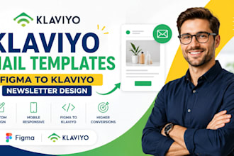 design klaviyo email templates, figma to klaviyo newsletter design, shopify